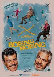 Cartel Teatro Boeing Boeing 2022
